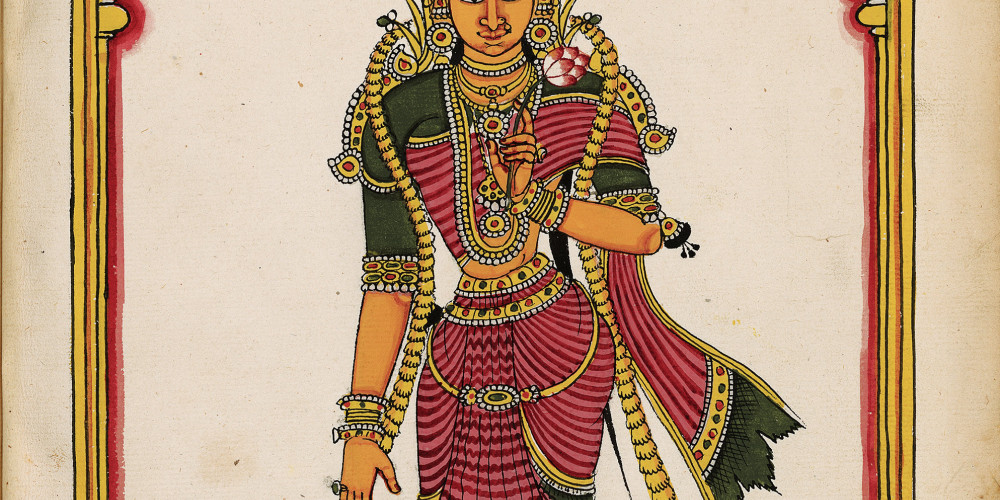 Minakshi, épouse de Shiva, déesse tutélaire de Madurai