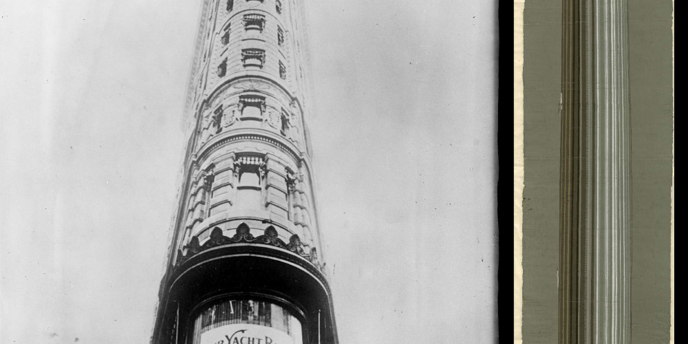 Le Flatiron Building : un immeuble comme une colonne antique