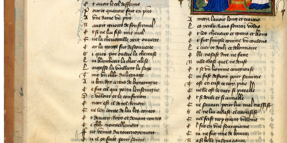 Fol. 10v : Franchise danse avec les gens du Verger
 