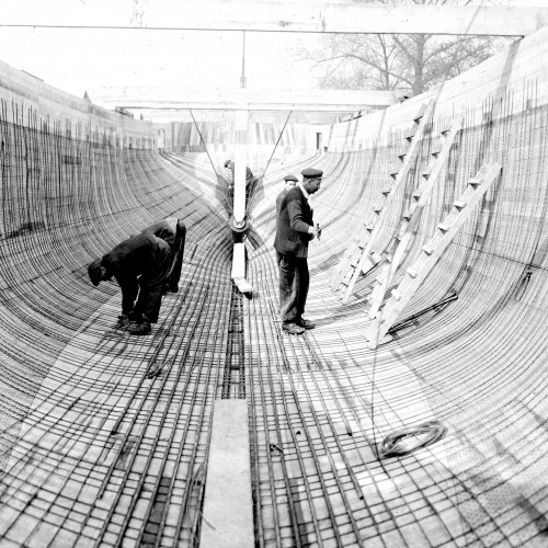 Construction de bateaux en ciment armé
