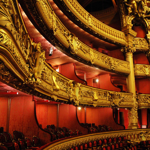 La grande salle de l’opéra Garnier