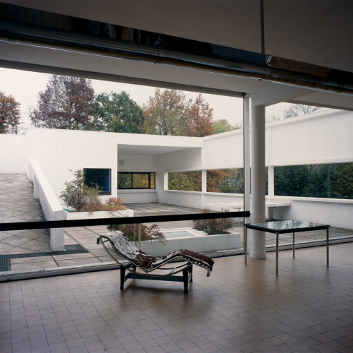 Salon de la Villa Savoye, Poissy (Yvelines)