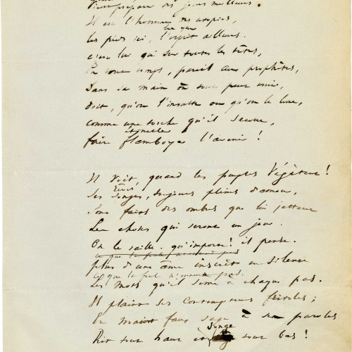 Fonction du poëte