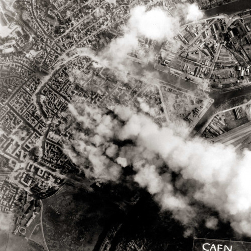 Bombardements de la ville de Caen