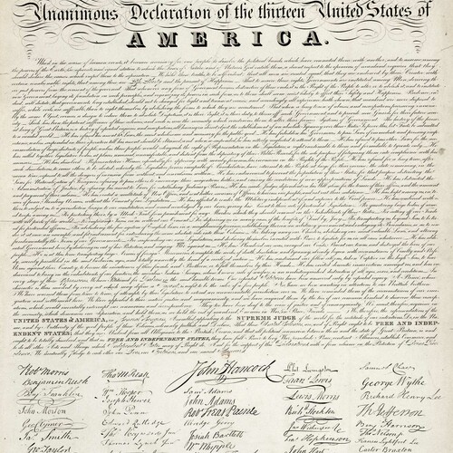 Déclaration d’indépendance des États-Unis