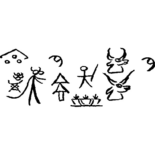 Écriture pictographique dongba