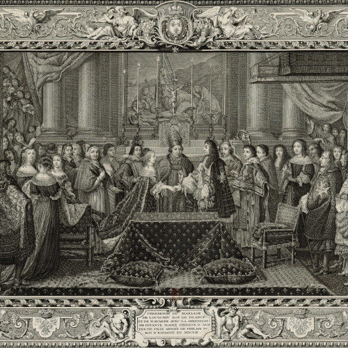 Louis XIV épouse Marie-Thérèse d’Autriche