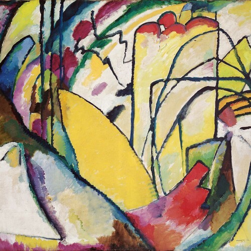 Improvisation 10 de Vassily Kandinsky : rupture avec la peinture figurative
