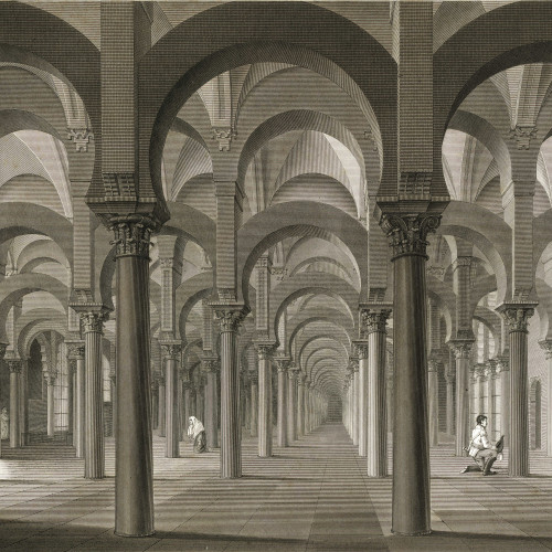Façade du mihrab de la mosquée de Cordoue