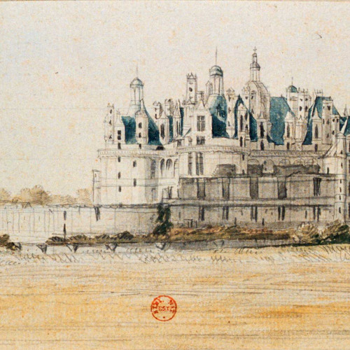 Vue du château de Chambord