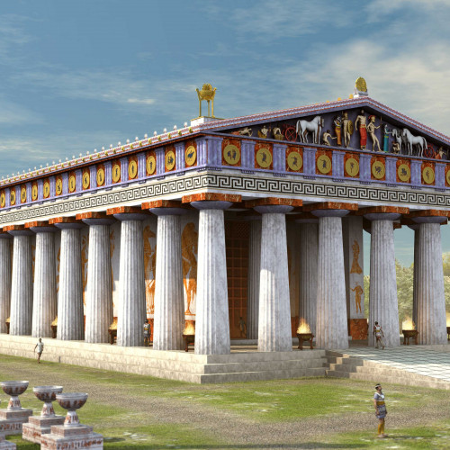 Temple de Zeus à Olympie