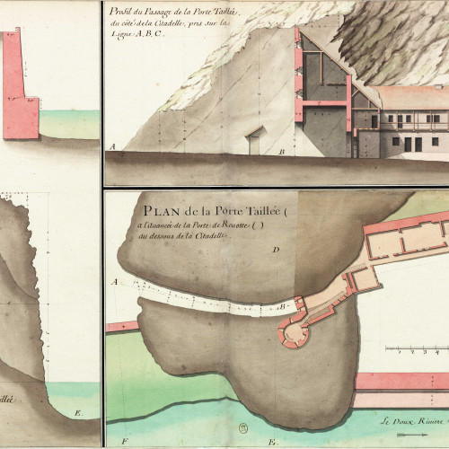 Les souterrains sous la citadelle