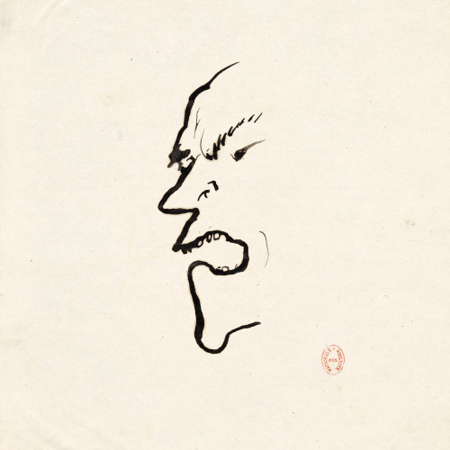Homme vociférant