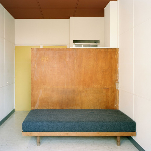 Une chambre du pavillon suisse - Cité Universitaire, Paris (1930)