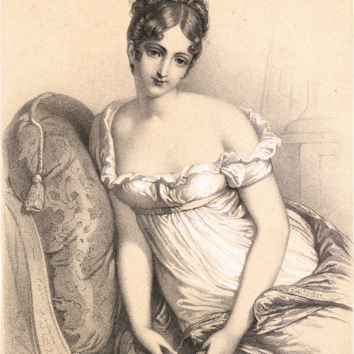 Portrait de Juliette Récamier au voile