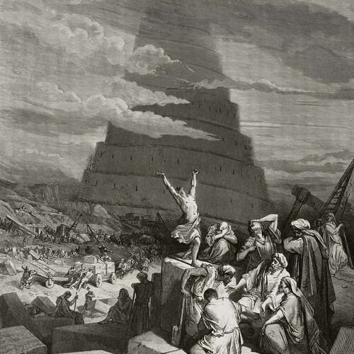 La tour de Babel de Gustave Doré