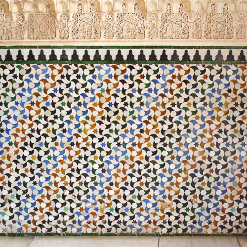 Mosaïques de  l’Alhambra de Grenade