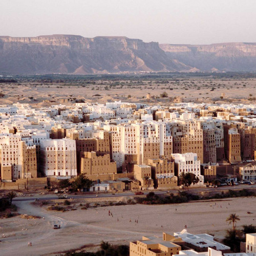 La ville de Shibam au Yémen