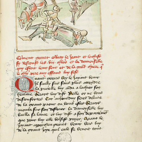 Fol. 94 : Gérard terrasse un géant