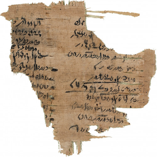 Texte démotique sur papyrus