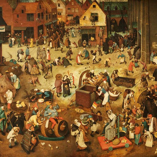 Le Combat de Carnaval et de Carême de Pieter Bruegel dit l’Ancien