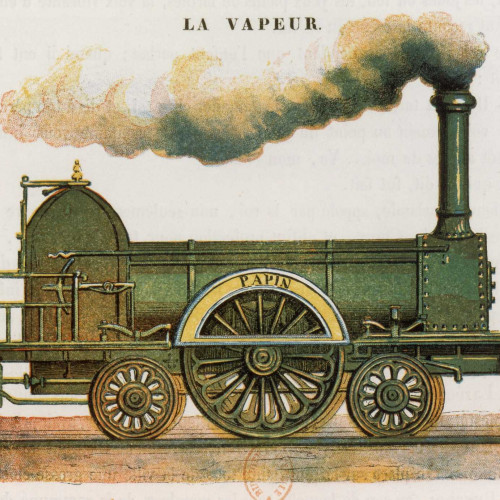 Première locomotive à vapeur