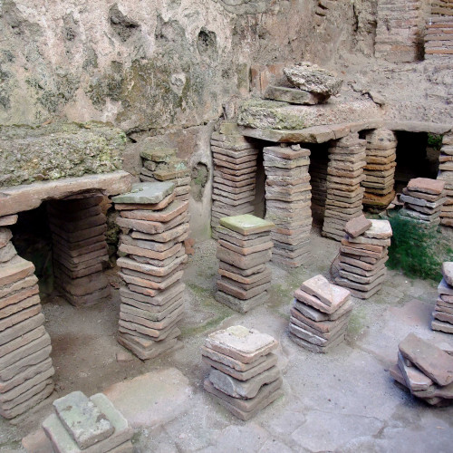 L’hypocauste : système de chauffage des bains romains
