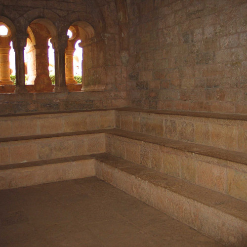 La salle du chapitre de l’abbaye du Thoronet