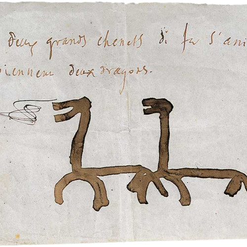Dessin de chenêts