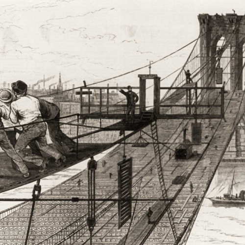 Suppression de la passerelle suspendue provisoire