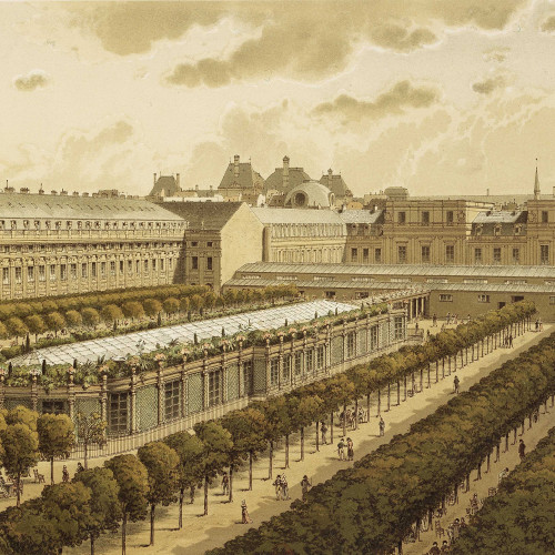 Le cirque semi-enterré du Palais-Royal en 1794