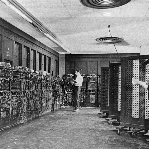 ENIAC, premier ordinateur aux États-Unis