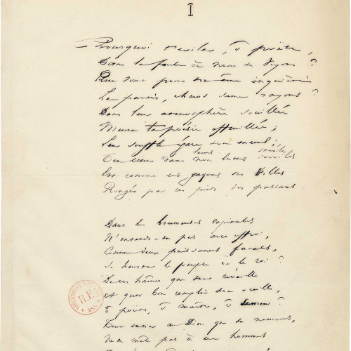 Fonction du poëte