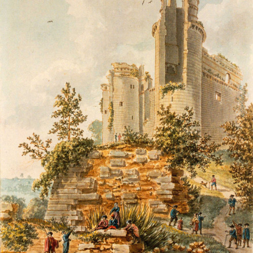 Vue du château de Pierrefonds
