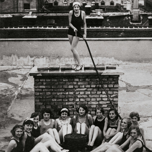 Gymnastique sur les toits à Vienne