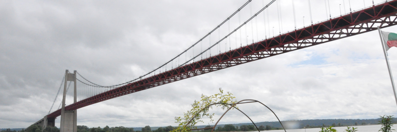 Pont de Tancarville, 1955-1959