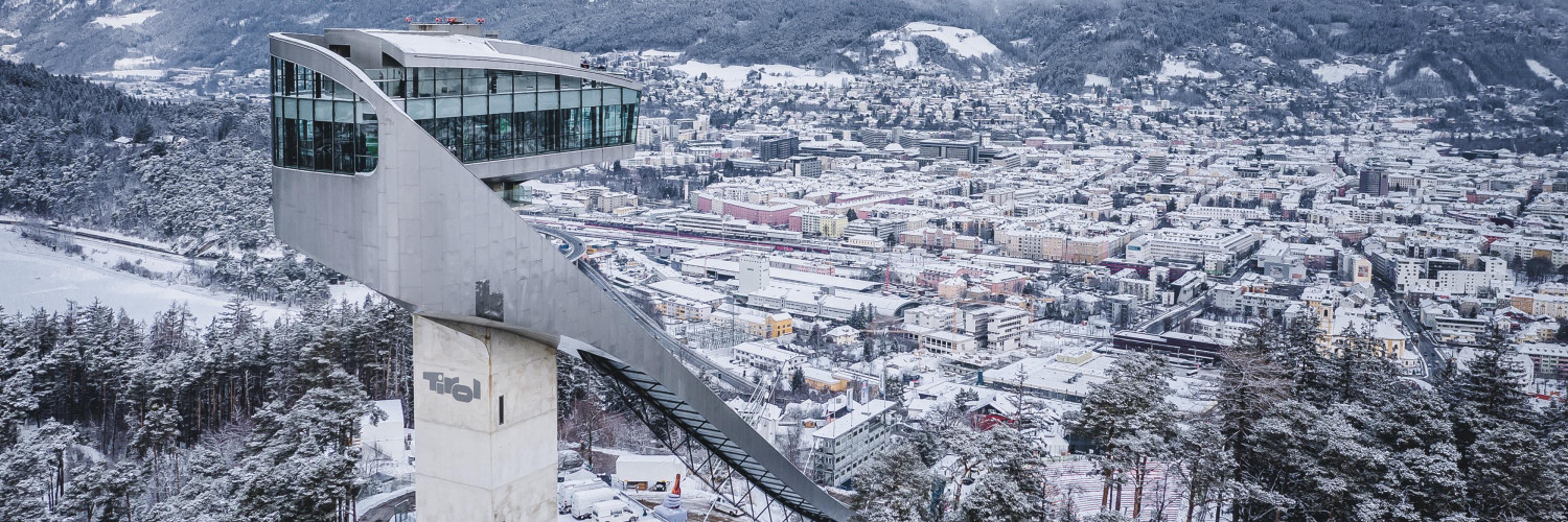 Le tremplin de saut à ski de Bergisel. Coupe du monde 2018