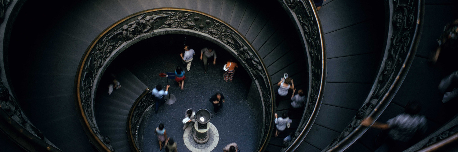 L’escalier de Bramante au Vatican